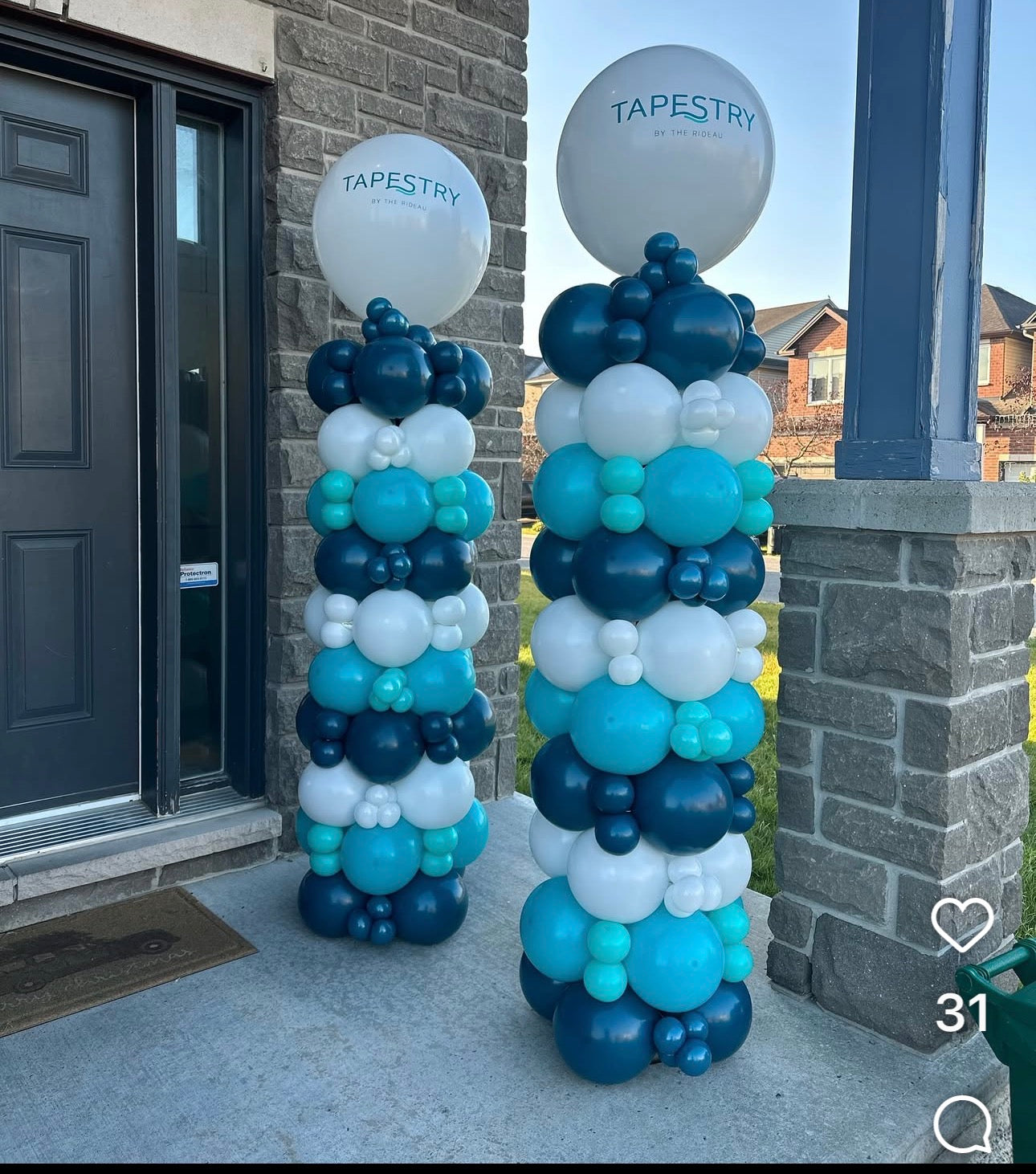 Balloon garlands